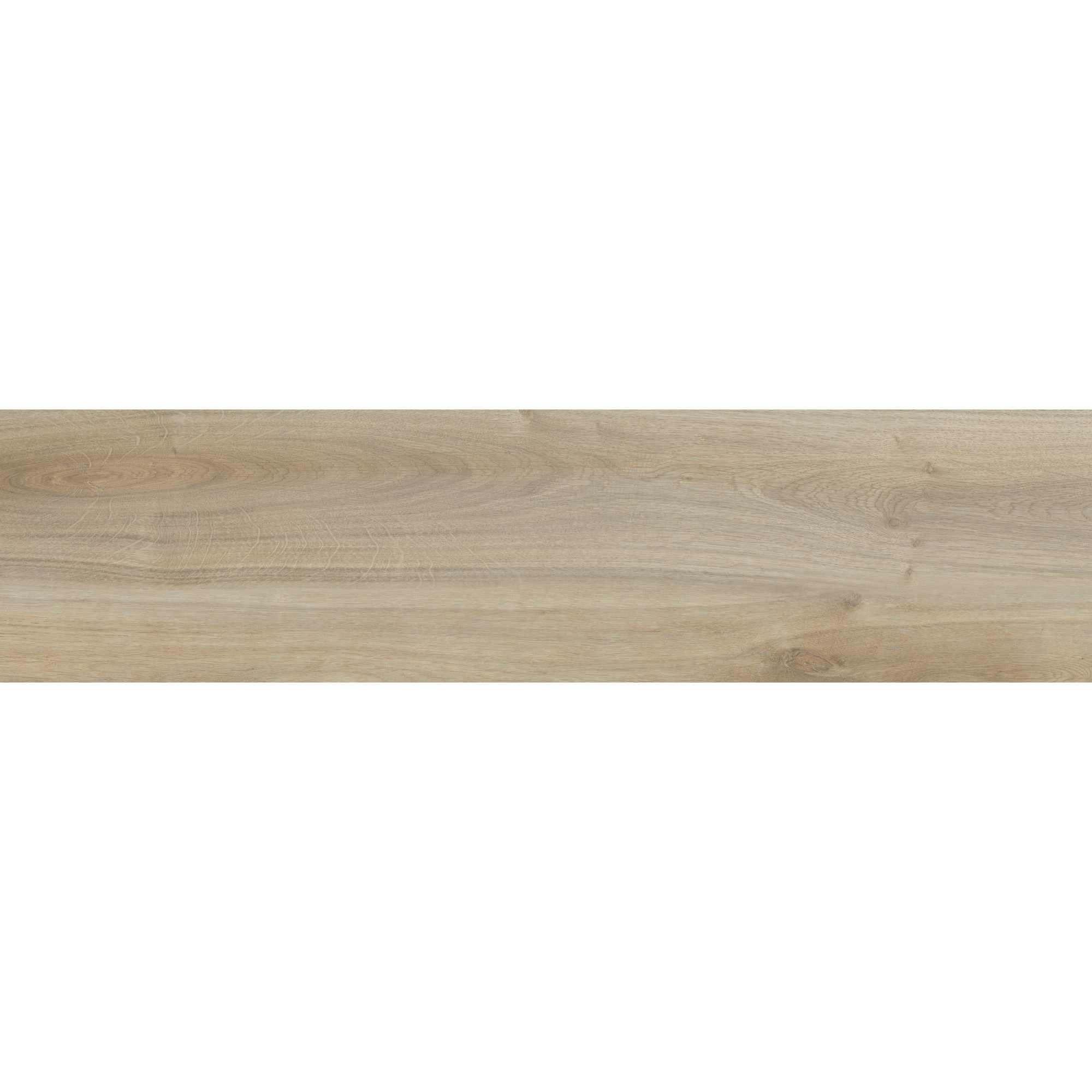 Bodenplatte 'Travertine' Feinsteinzeug Holzoptik/beige 30 x 120 x 2 cm