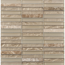 Verkleinertes Bild von Mosaikfliese 'Zebra' Materialmix beige 30 x 30,6 cm