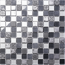 Verkleinertes Bild von Mosaikfliese 'Boston' Materialmix grau 30 x 30 cm