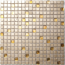 Verkleinertes Bild von Mosaikfliese 'Supreme' Materialmix beige 30 x 30 cm