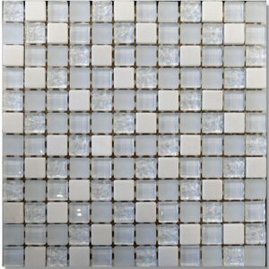 Mosaikfliese Elevato weiß 30x30cm