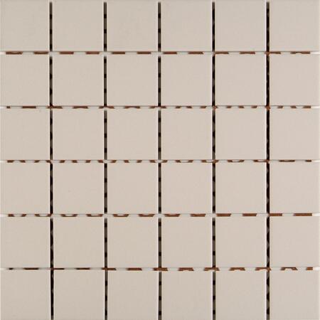 9. Bild von Mosaikfliese 'Color Dot' Feinsteinzeug ivory 30 x 30 cm