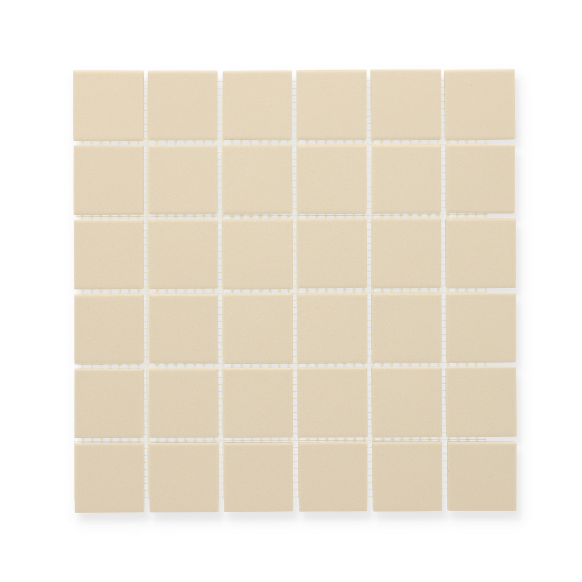 Mosaikfliese 'Color Dot' Feinsteinzeug ivory 30 x 30 cm + product picture