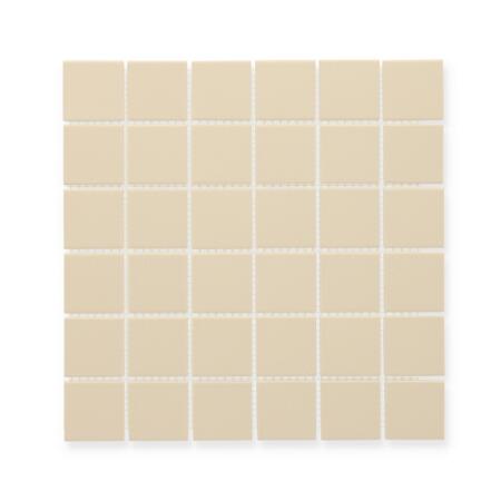 4. Bild von Mosaikfliese 'Color Dot' Feinsteinzeug ivory 30 x 30 cm