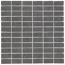 Verkleinertes Bild von Mosaikfliese 'Kesme' Feinsteinzeug schwarz 29,5 x 29,5 cm