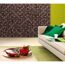Bruchmosaik Rosso Cream an einer Wand