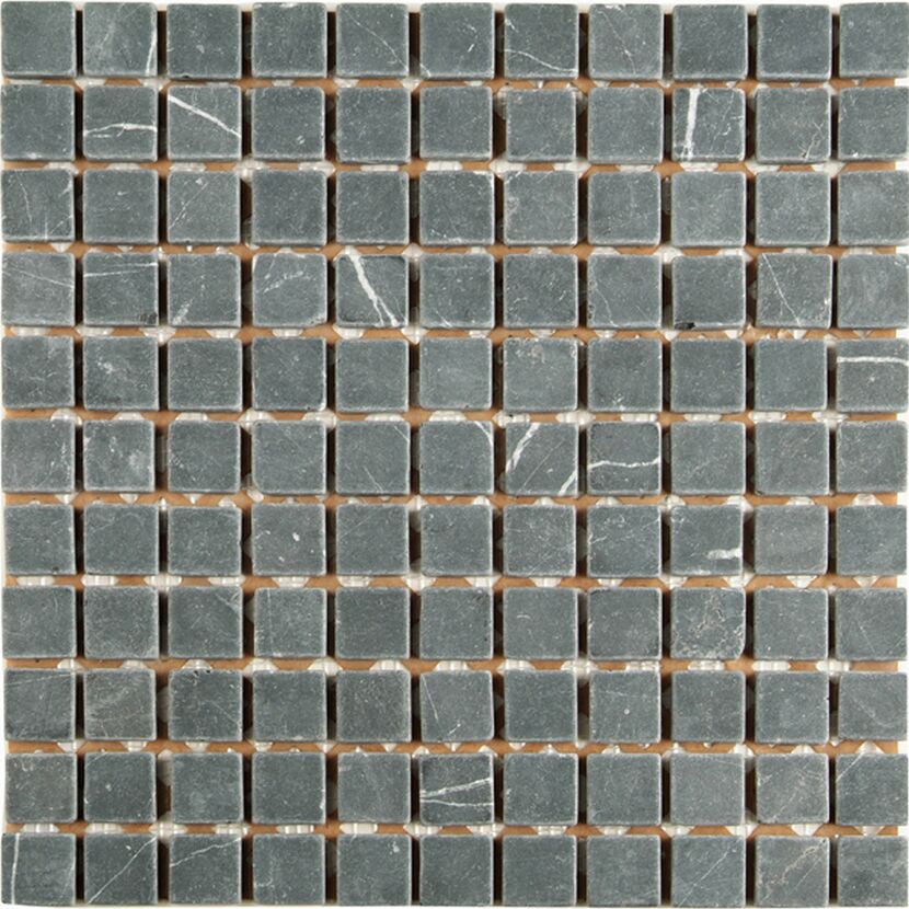 Graues Marmor Mosaik Marquinia 2,5x2,5cm