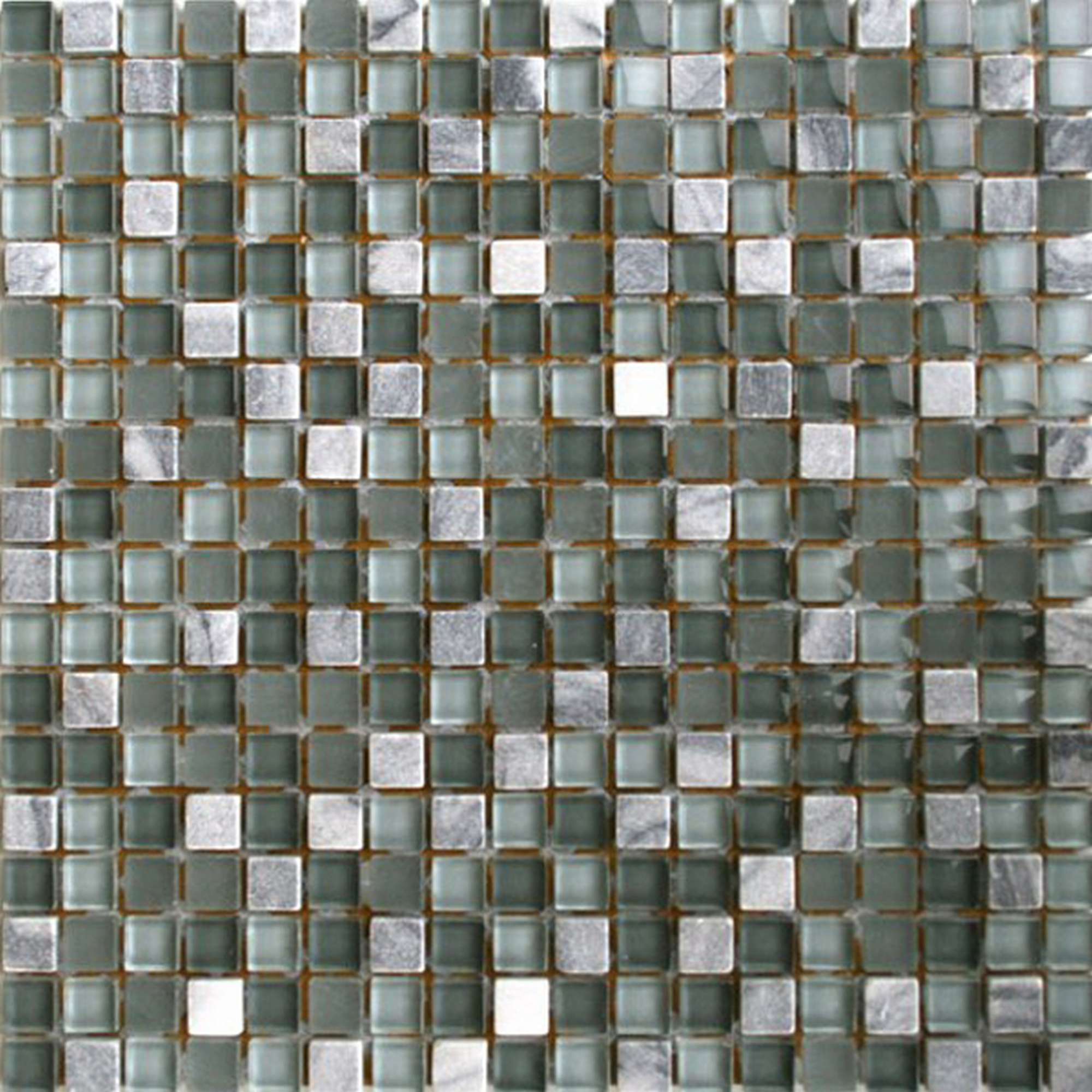 Mosaikfliese 'Hawaii' Materialmix grau 30 x 30 cm + product picture