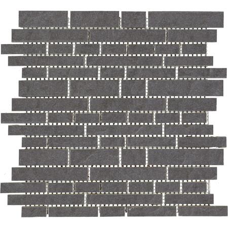 2. Bild von Mosaikfliese 'Vermont' Feinsteinzeug dunkelgrau 29,5 x 29,5 cm