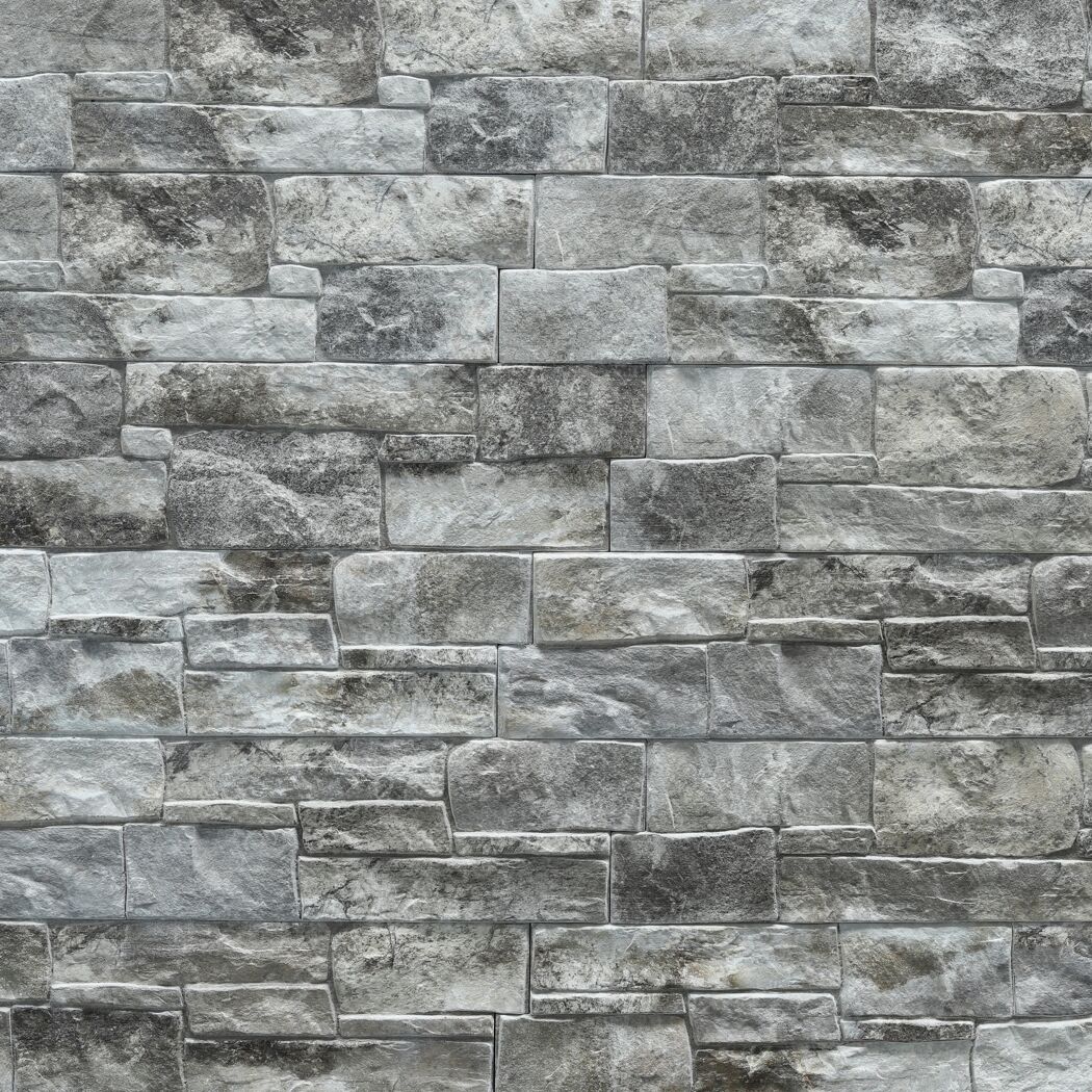 Graue Steinwand