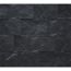 Schwarze Steinwand