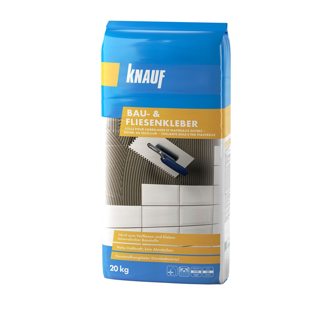 Bau- und Fliesenkleber 20 kg