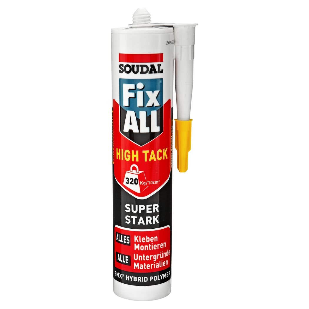 Montagekleber "Fix All High Tack" weiß 420 g