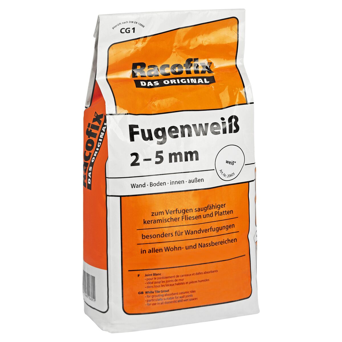 Fugenweiß 5 kg weiß