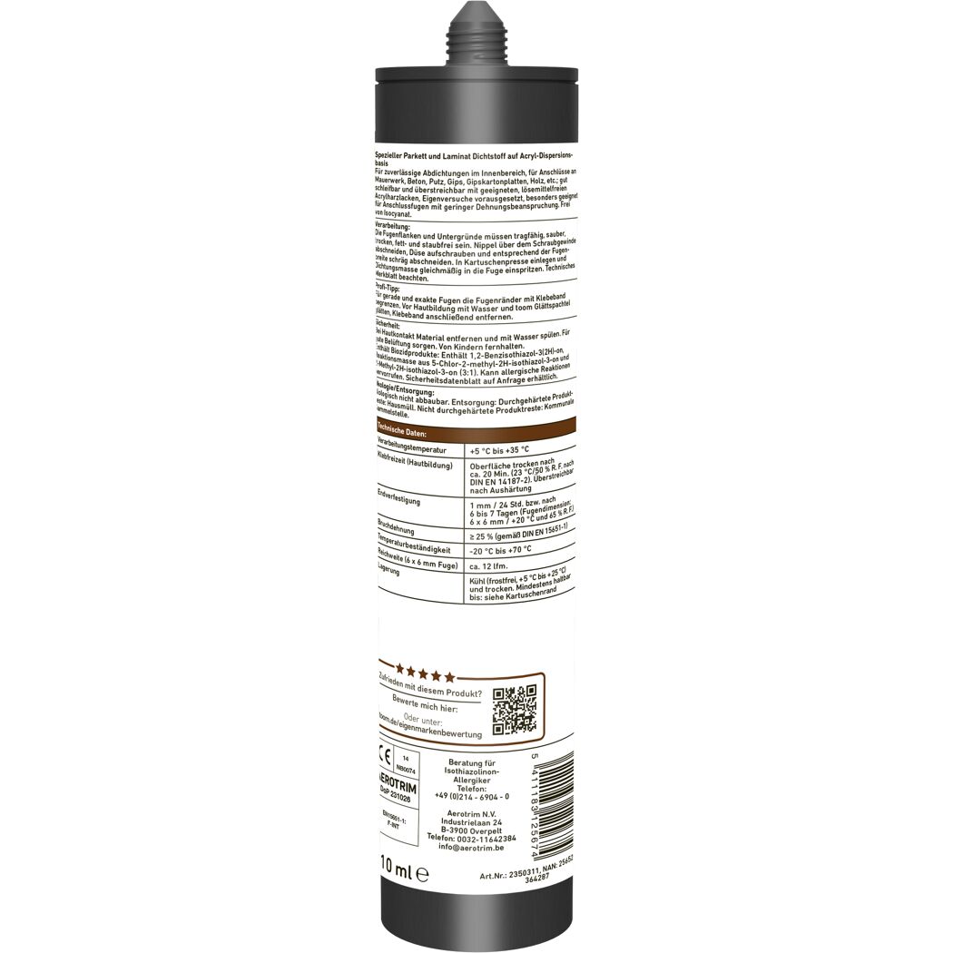 Parkett- und Laminatdicht eichefarben 310 ml
