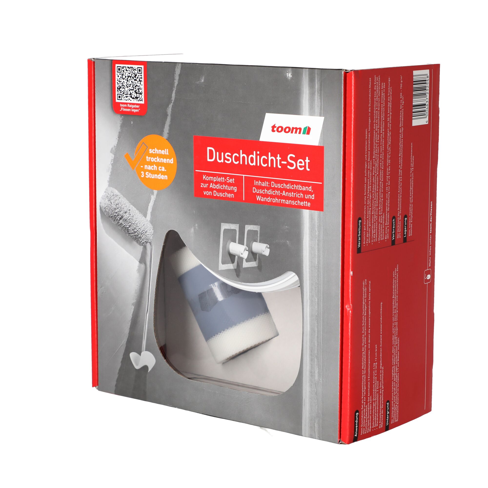 toom Duschdicht-Set in Verpackung