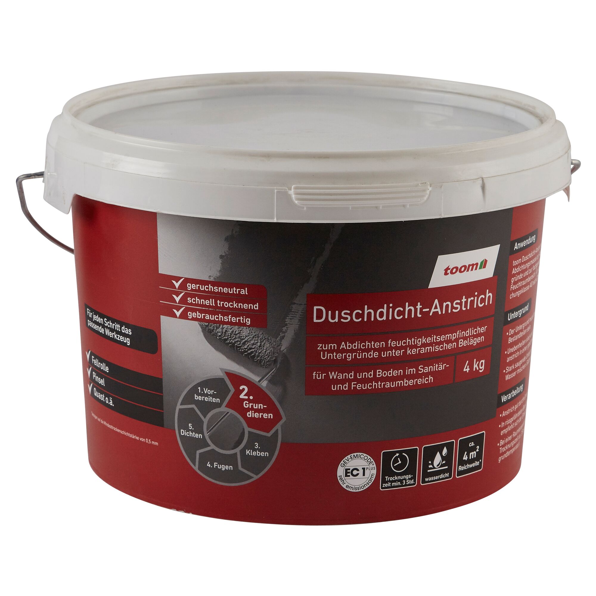4 kg Eimer Duschdicht-Anstrich