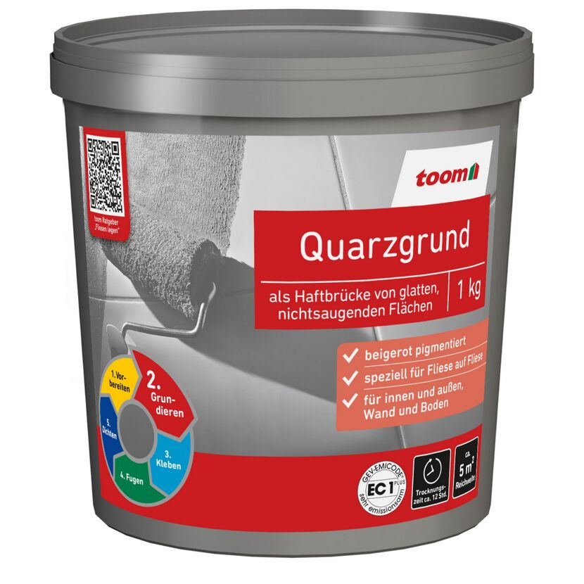 Quarzgrund beigerot 1 kg