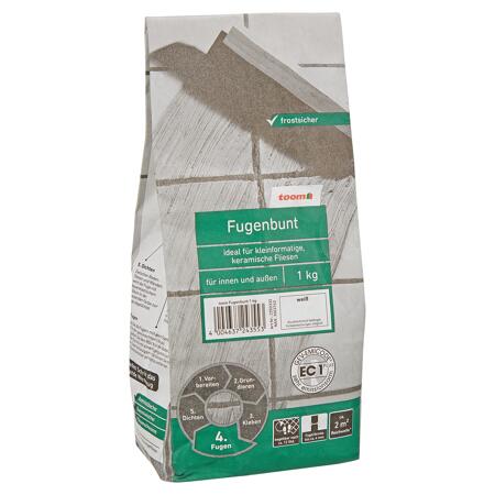 2. Bild von Fugenbunt weiss 1 kg toom