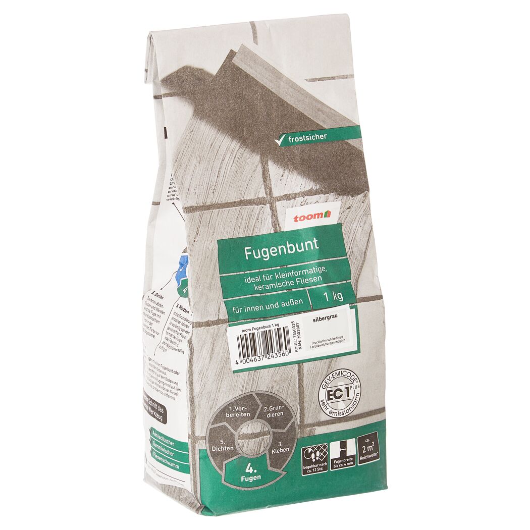 Fugenbunt silbergrau 1 kg