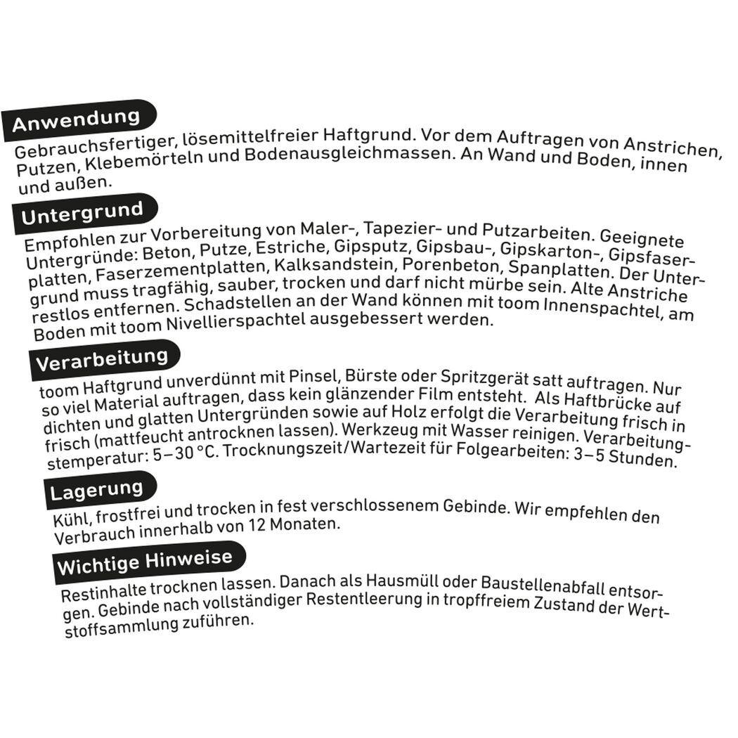 Haftgrund 1 l