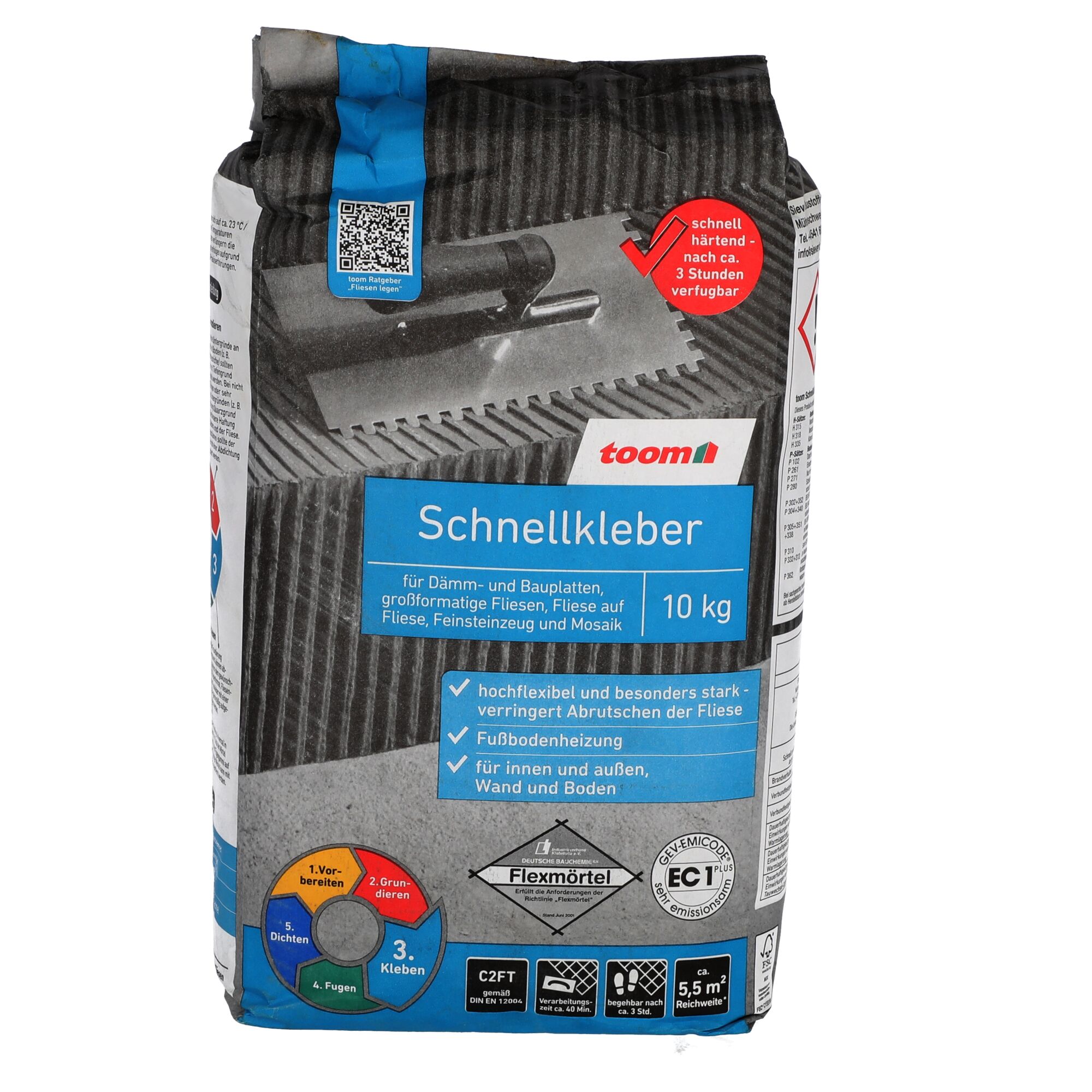 Schnellkleber von toom, 10 kg Sack