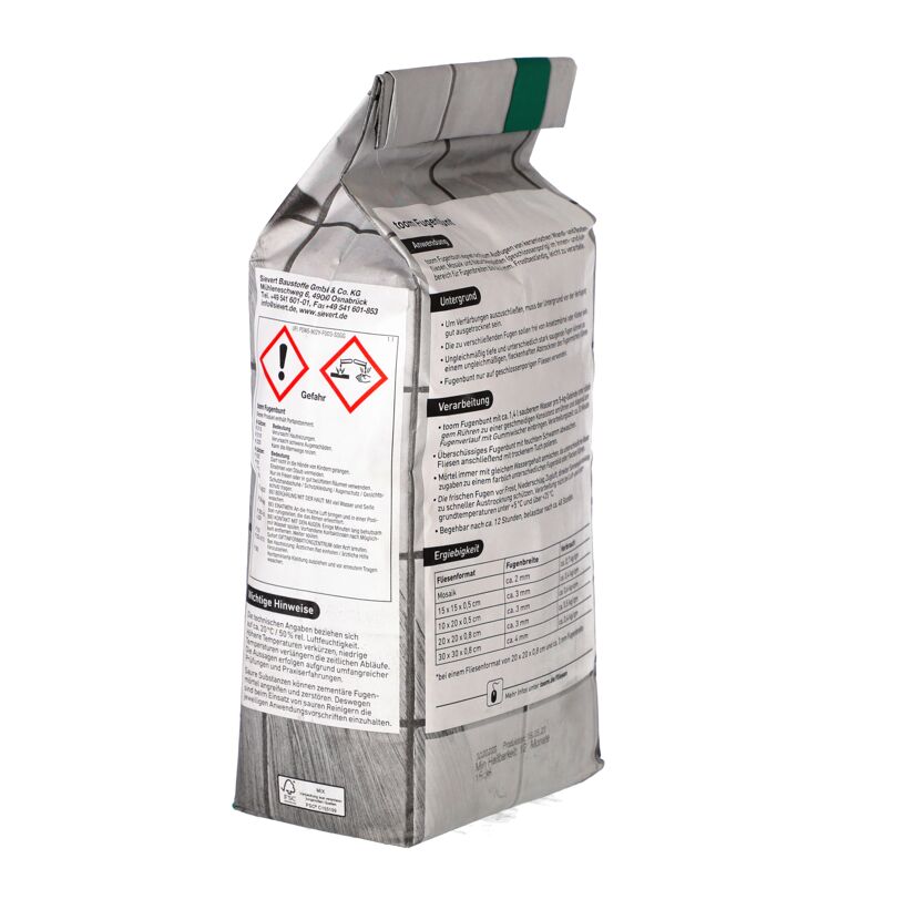 Fugenbunt grau 5 kg toom
