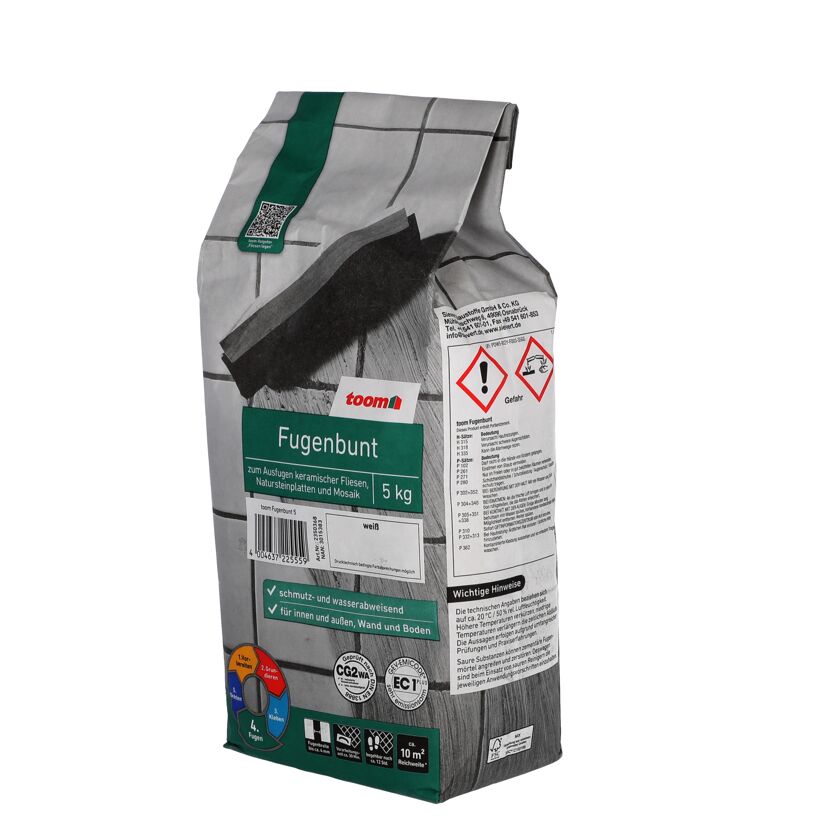 Fugenbunt weiss 5 kg toom