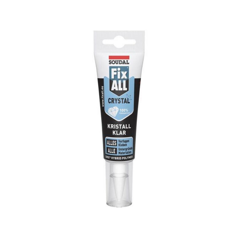 Tube Soudal Fix All Crystal Kleber