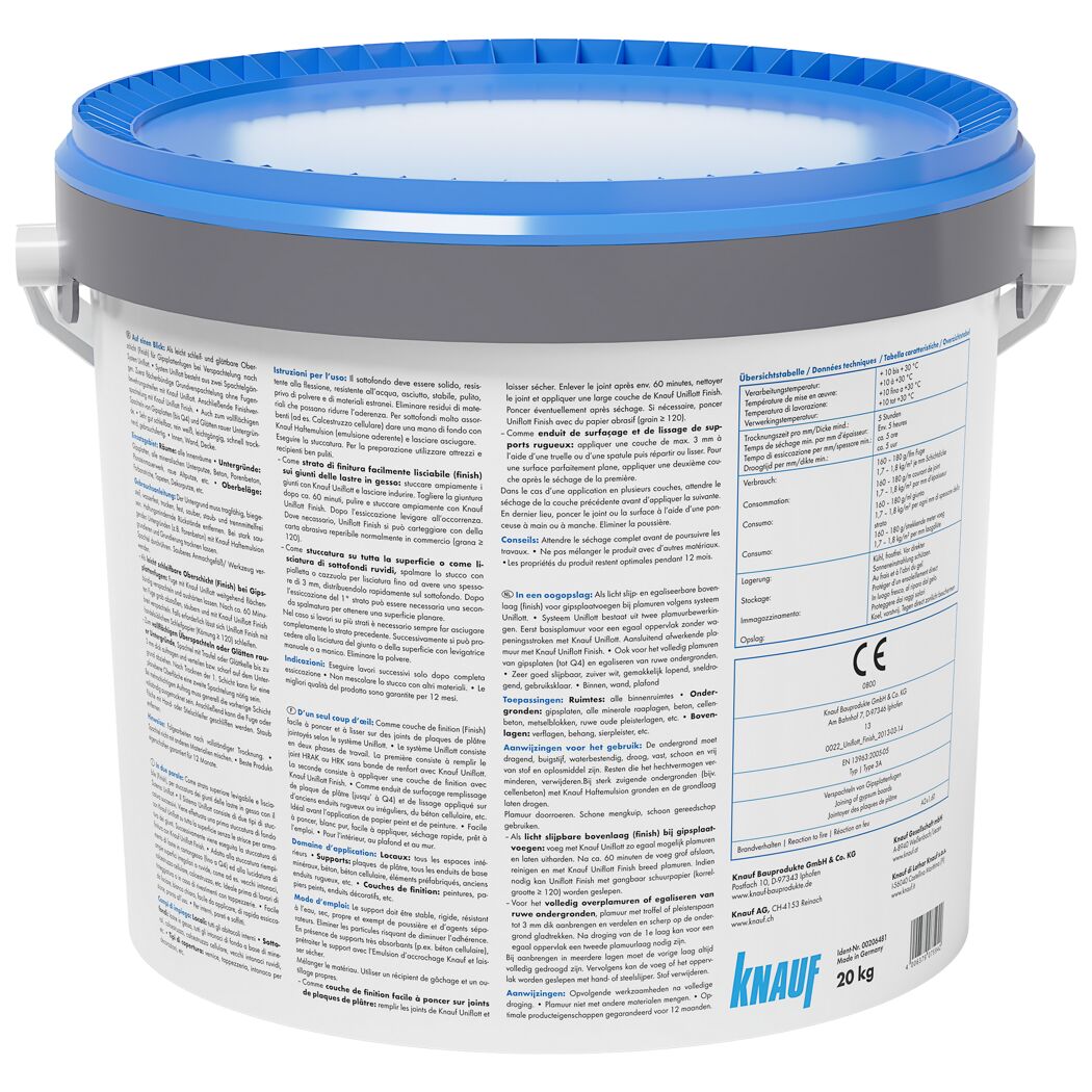 20 kg Eimer Knauf Uniflott Finish