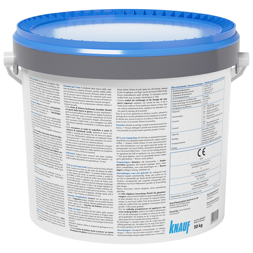 20 kg Eimer Knauf Uniflott Finish