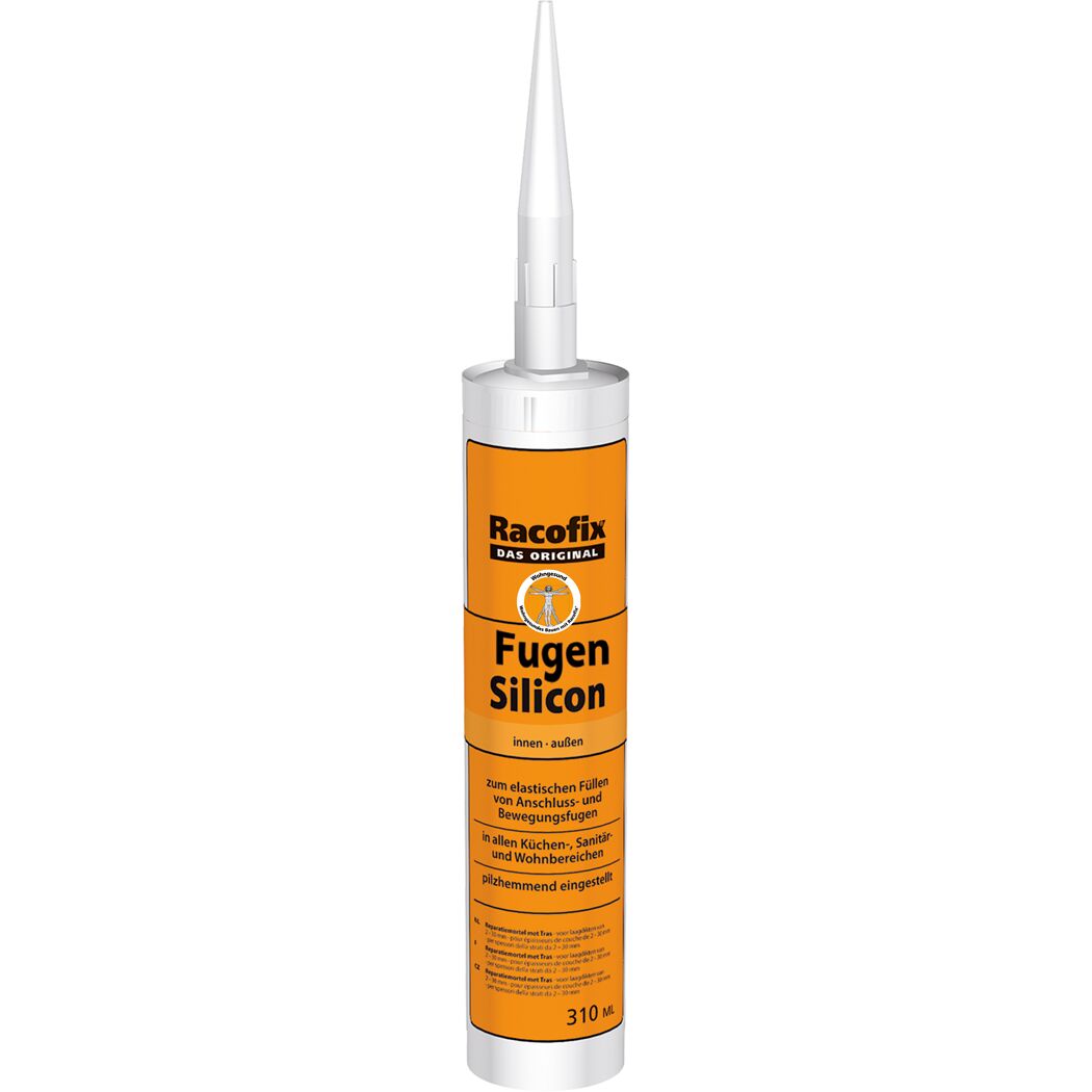 Fugensilikon 'Racofix' hellgrau 310 ml
