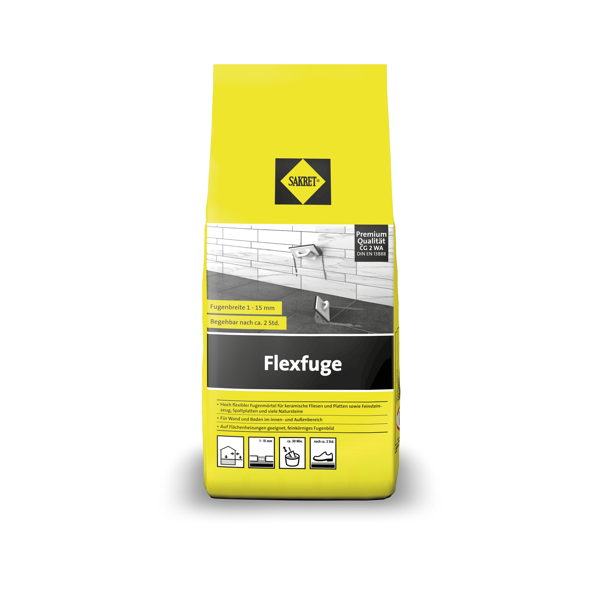 Flexfuge dunkelgrau 5 kg + product picture
