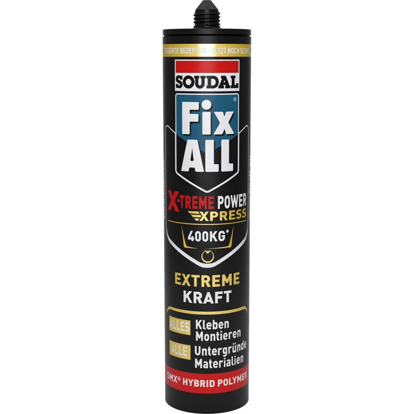 Montagekleber 'Fix ALL X-Treme Power Express' weiß 410 g
