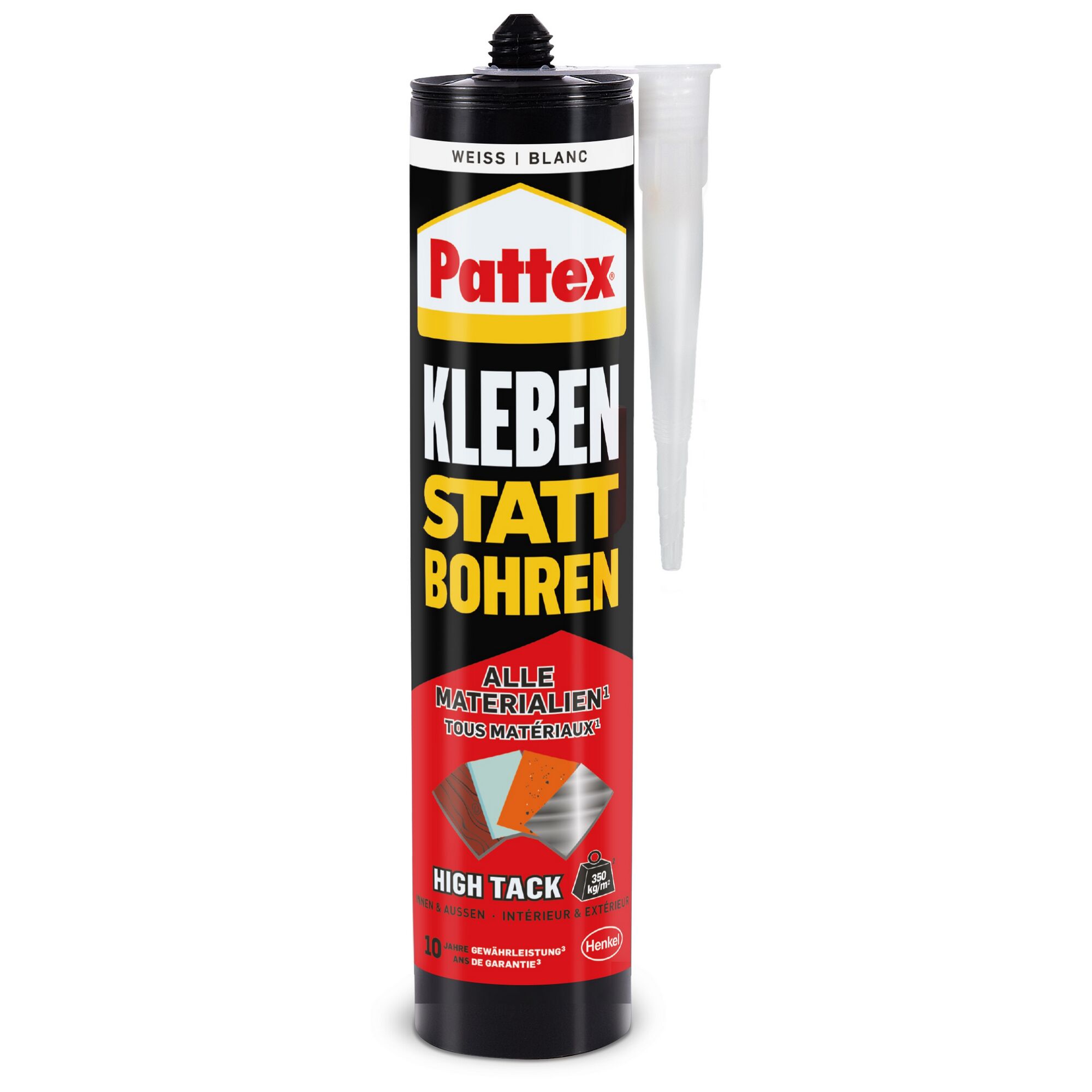 Pattex Kleben statt Bohren High Tack