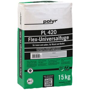 Flex-Universalfuge 'PL 420' silbergrau 15 kg