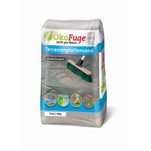 Terrassenplattensand 'Öko Fuge' grau 1-8 mm 15 kg