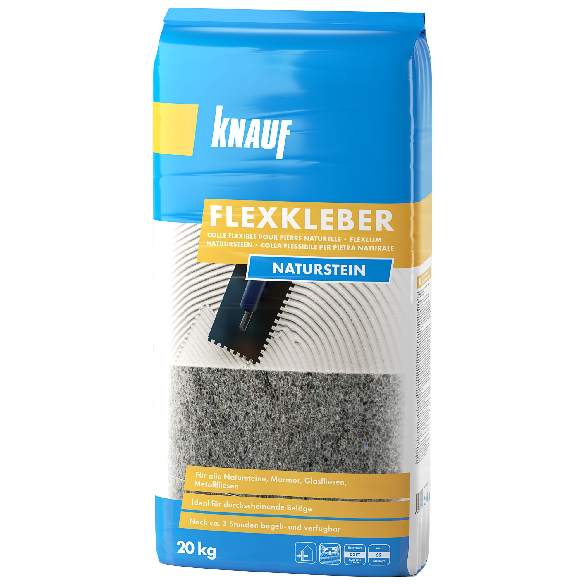 Knauf Flexkleber für Naturstein, 20 kg Sack