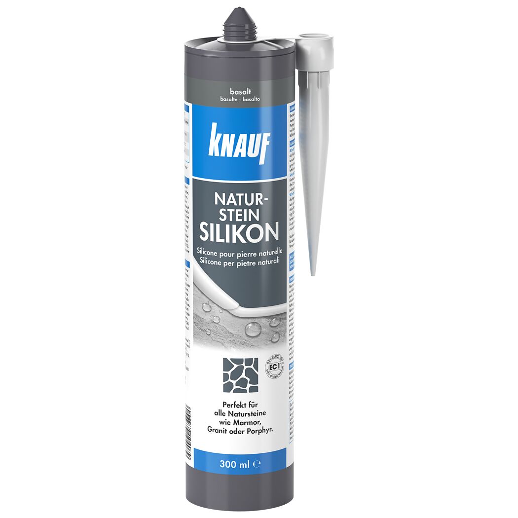 Kartusche Naturstein Silikon basalt 300 ml von Knauf