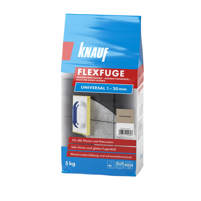 Bild von Flexfuge 'Universal' bahamabeige 5 kg