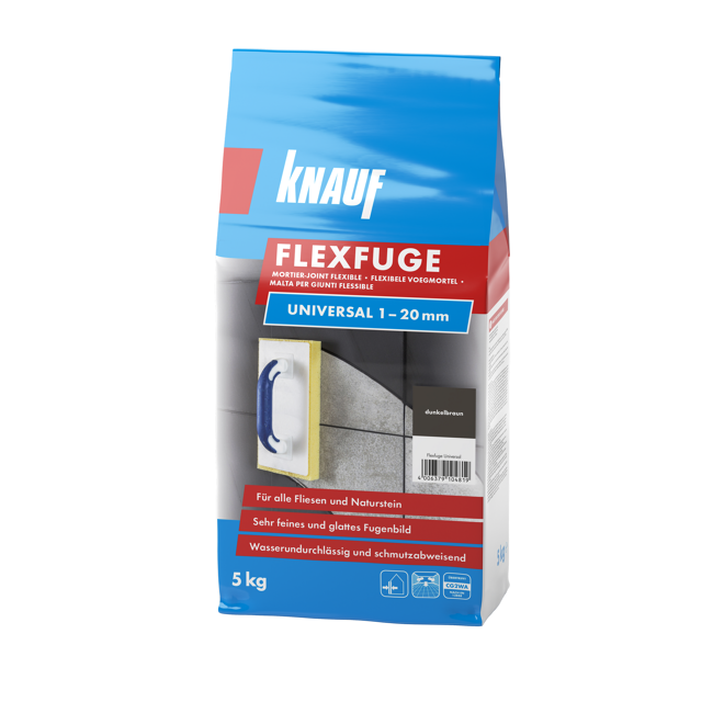 Bild von Flexfuge 'Universal' dunkelbraun 5 kg