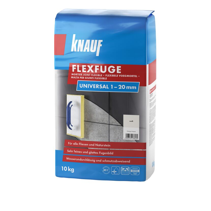 Knauf Flexfuge Universal, 10 kg Beutel, Fugenmörtel