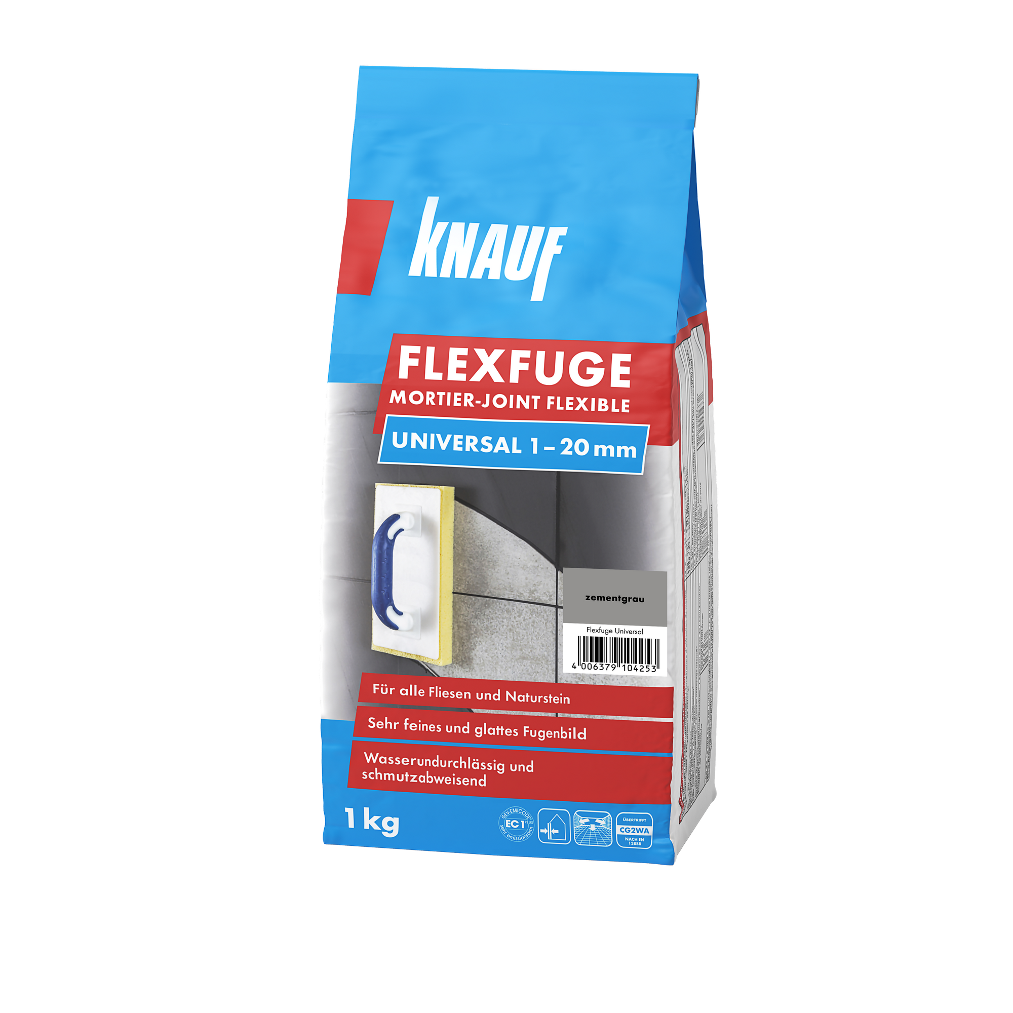 Flexfuge 'Universal' zementgrau 1 kg + product picture