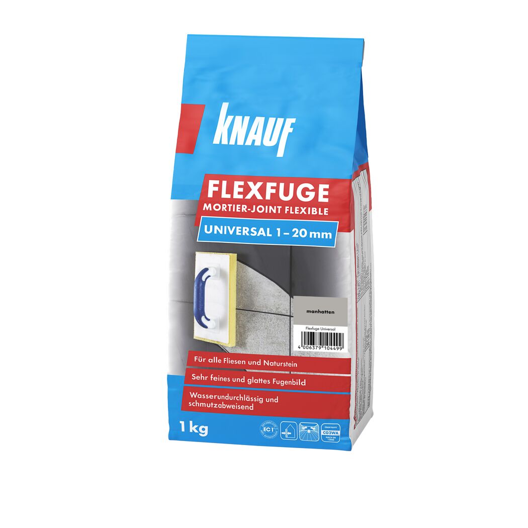 Knauf Flexfuge Universal 1-20 mm, 1 kg Beutel