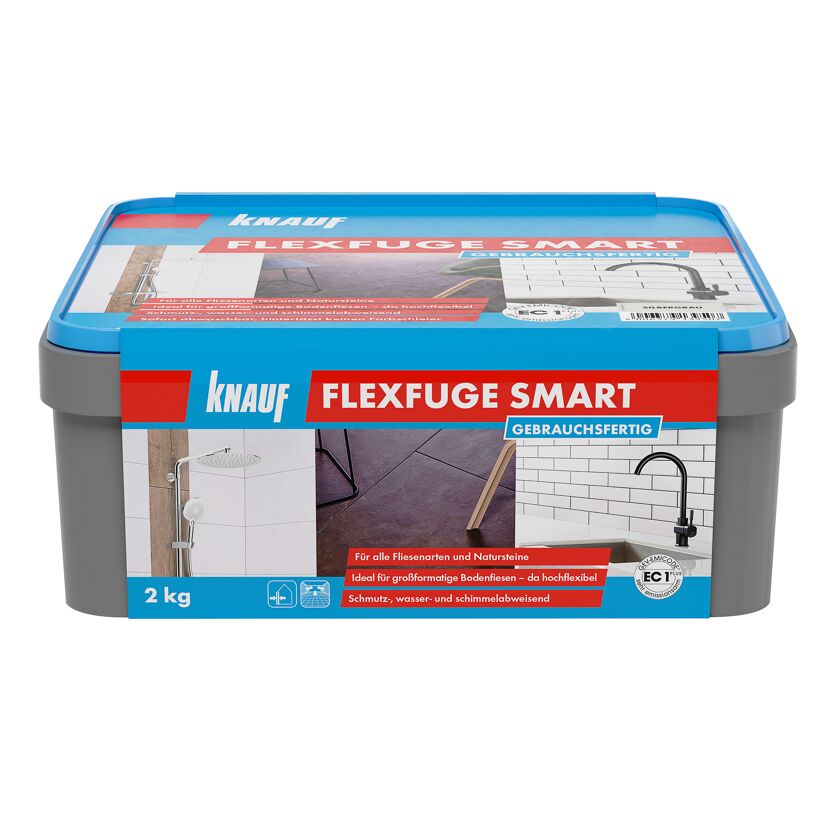 Knauf Flexfuge Smart, silbergrau, 2 kg