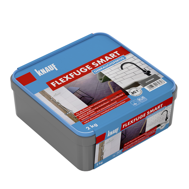 Bild von Flexfuge 'Smart' schwarz 2 kg