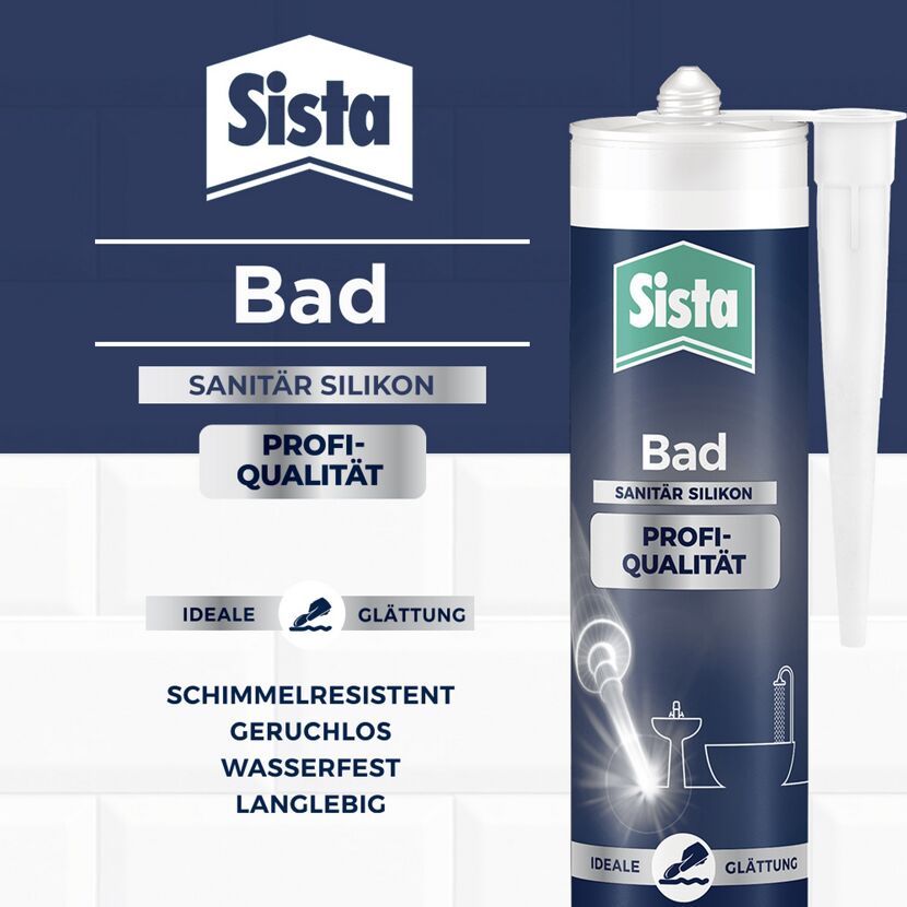 Sista Bad Sanitär Silikon