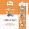 Sista Küchensilikon Profiqualität weiß