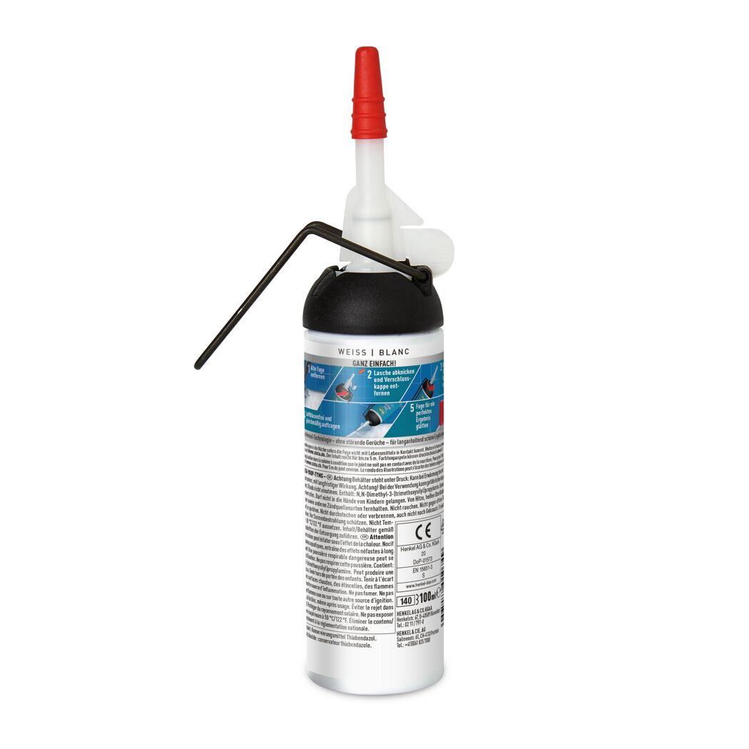 Sista Silikon Bad & Küche weiß 100ml Tube