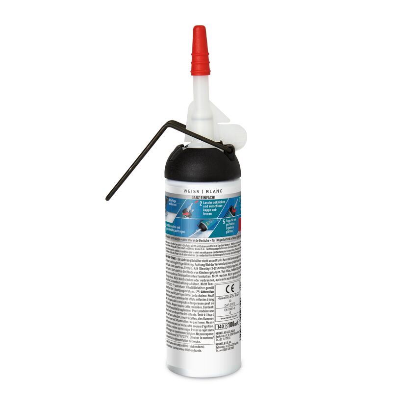 Sista Silikon Bad & Küche weiß 100ml Tube